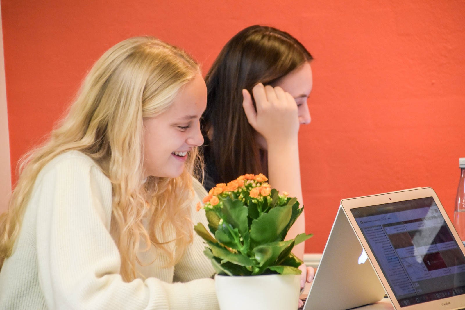 Elever i gruppearbejde